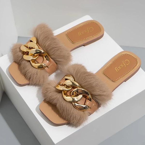 slippers women selling artificial suede chain autumn for home casual room solid color flat shoes fashion plush woman, Black
slippers women selling artificial suede chain autumn for home casual room solid color flat shoes fashion plush woman, Black