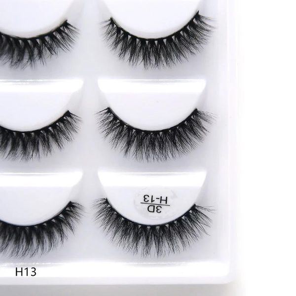 false eyelashes mink 5 pairs multipack natural handmade wispy fluffy long lashes eye makeup tools h13 h01
false eyelashes mink 5 pairs multipack natural handmade wispy fluffy long lashes eye makeup tools h13 h01