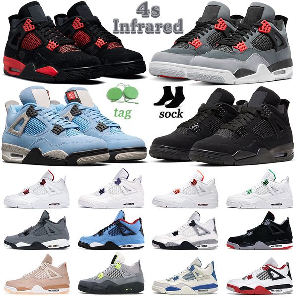 2022 4 4s jumpman basketball shoes for men women infrared fire red thunder black cat bred motosports university blue white oreo mens
2022 4 4s jumpman basketball shoes for men women infrared fire red thunder black cat bred motosports university blue white oreo mens