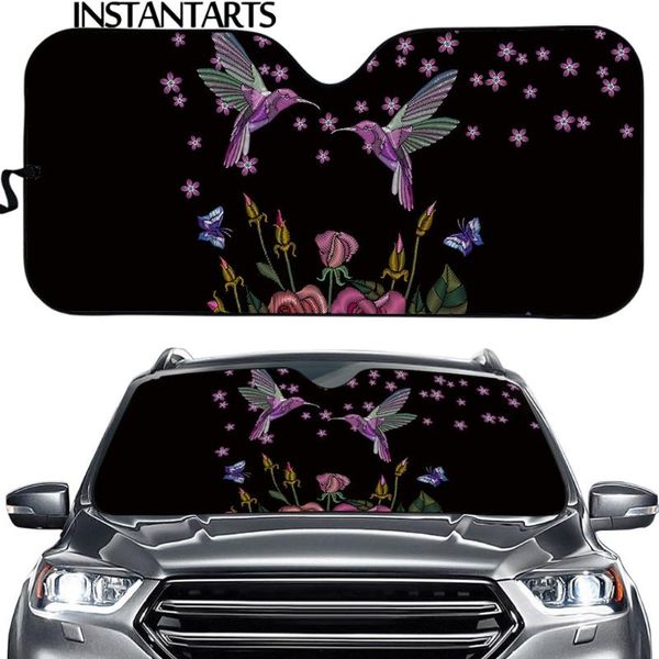 car sunshade instantarts hummingbird and flower prints heat reflector sun shade windshield durable front
car sunshade instantarts hummingbird and flower prints heat reflector sun shade windshield durable front