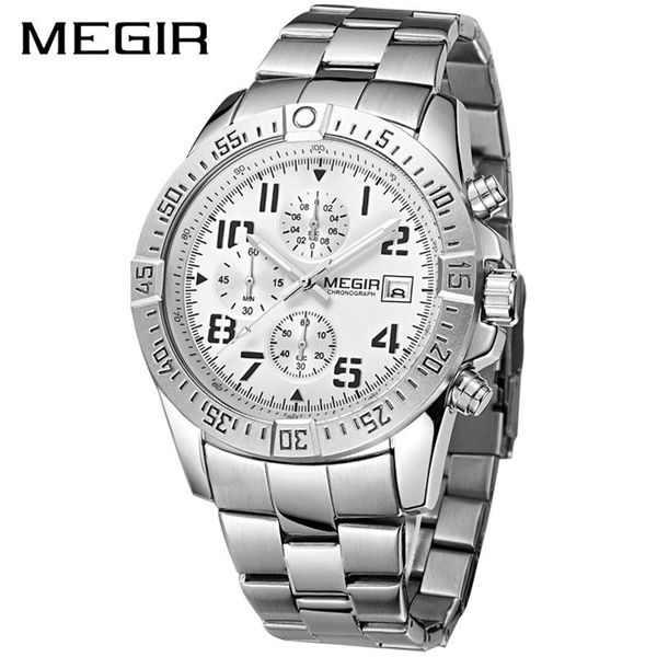wristwatches megir fashion luminous waterproof trend men's quartz watch stainless steel multifunction three eyes sports six needle 2030, Slivery;brown
wristwatches megir fashion luminous waterproof trend men's quartz watch stainless steel multifunction three eyes sports six needle 2030, Slivery;brown