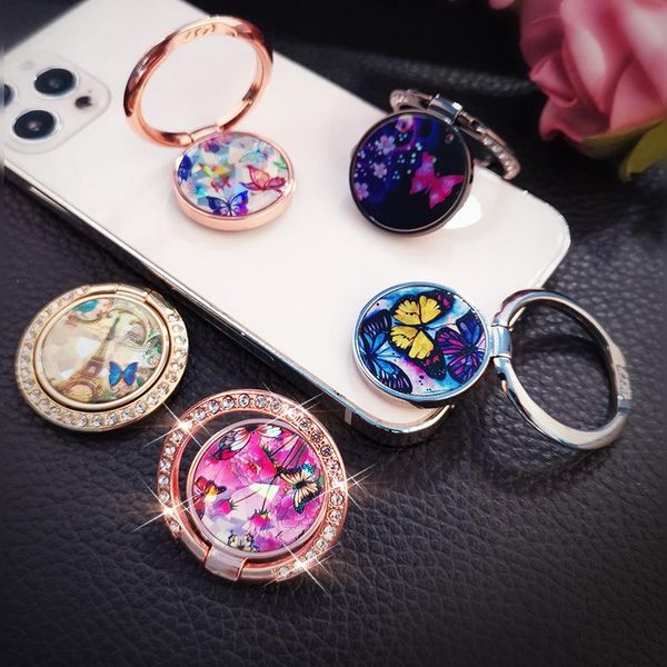 cell phone mounts & holders mobile women's diamond-studded colorful butterfly case rotating and pasting metal support
cell phone mounts & holders mobile women's diamond-studded colorful butterfly case rotating and pasting metal support