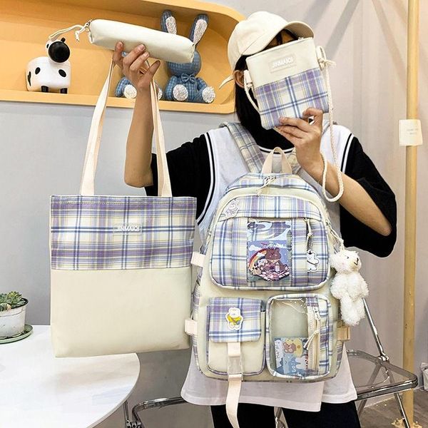 school bags large capacity backpack college student nylon casual women waterproof teen girls schoolbag
school bags large capacity backpack college student nylon casual women waterproof teen girls schoolbag