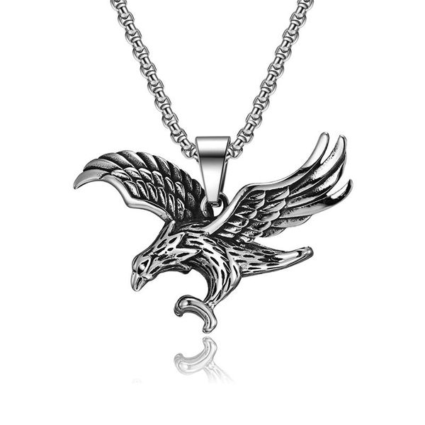 pendant necklaces punk style silver color stainless steel chain for women gothic jewelry gift fashion usa eagle pendants
pendant necklaces punk style silver color stainless steel chain for women gothic jewelry gift fashion usa eagle pendants
