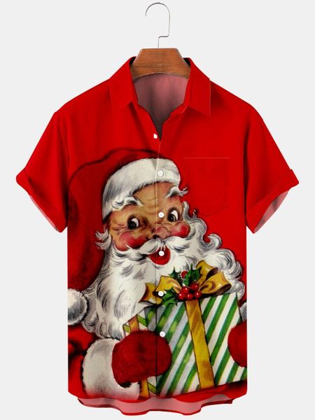 men's casual shirts 2021 cross 99 christmas elements 3d digital print trend loose short sleeve shirt top, White;black
men's casual shirts 2021 cross 99 christmas elements 3d digital print trend loose short sleeve shirt top, White;black