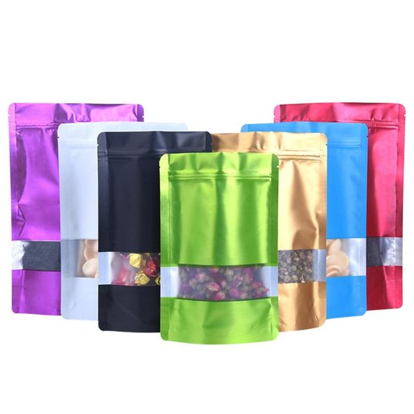 100pcs/lot 20x30cm(7.87"x11.81") recyclable aluminum foil stand up window package bag cereals bread self seal pouches
100pcs/lot 20x30cm(7.87"x11.81") recyclable aluminum foil stand up window package bag cereals bread self seal pouches