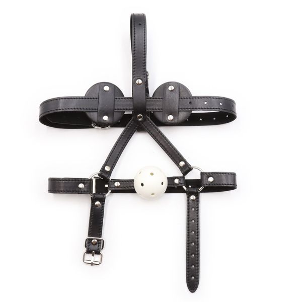 forced oral kit adjustable fetish leather metal o-rings buckled head harness with silicone mouth ball gag for women
forced oral kit adjustable fetish leather metal o-rings buckled head harness with silicone mouth ball gag for women
