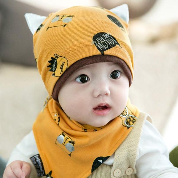 caps & hats 2pcs/set baby knitting hat cotton ear cap for boys and girls winter scarf set toddler accessories 0-24m, Yellow
caps & hats 2pcs/set baby knitting hat cotton ear cap for boys and girls winter scarf set toddler accessories 0-24m, Yellow