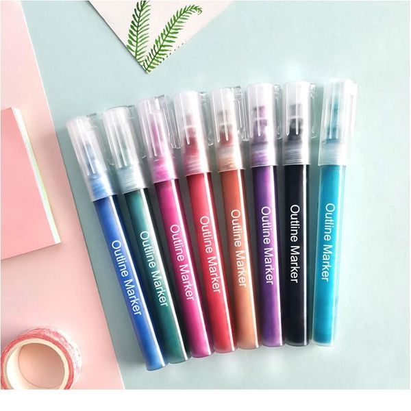 8 colors double lines art markers out line pen stationery art drawing pens for calligraphy lettering color journal scra qyltvq
8 colors double lines art markers out line pen stationery art drawing pens for calligraphy lettering color journal scra qyltvq