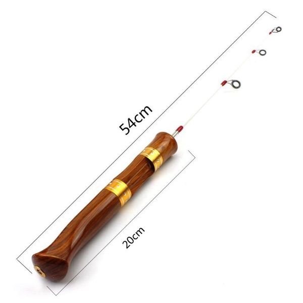 wooden handle 54cm winter fishing ice fishing rod carp pole carbon 2 section spinning casting rod winter sports
wooden handle 54cm winter fishing ice fishing rod carp pole carbon 2 section spinning casting rod winter sports
