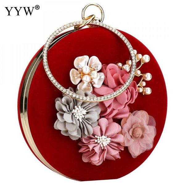 evening bags round print clutch bag 2021 european and american style clutches purse with chain circular ring flower party
evening bags round print clutch bag 2021 european and american style clutches purse with chain circular ring flower party