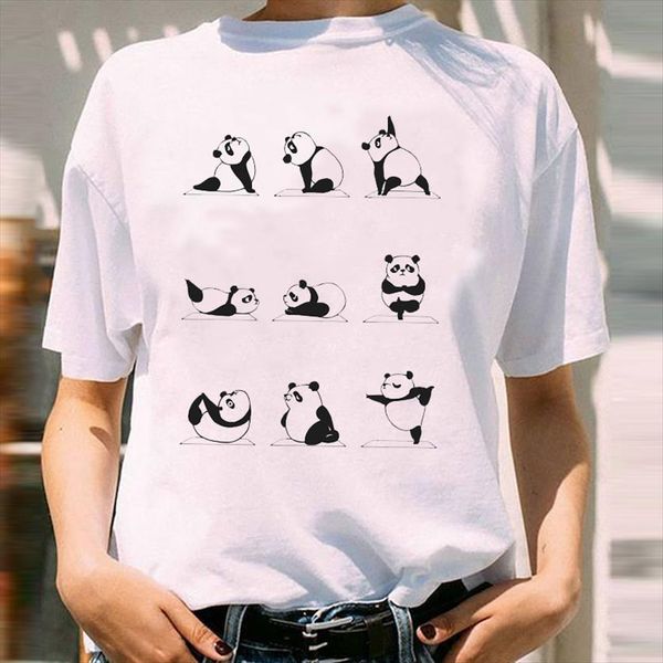 graphic panda cute animal women t shirts cartoon summer spring girl 90s short sleeve lady print female clothes tees, White
graphic panda cute animal women t shirts cartoon summer spring girl 90s short sleeve lady print female clothes tees, White