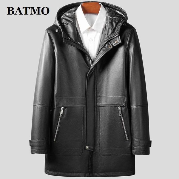 men's leather & faux batmo 2021 arrival winter 90% white duck down jackets men,mens thicked warm natural cow coat,plus-size m-xxxl w500, Black
men's leather & faux batmo 2021 arrival winter 90% white duck down jackets men,mens thicked warm natural cow coat,plus-size m-xxxl w500, Black