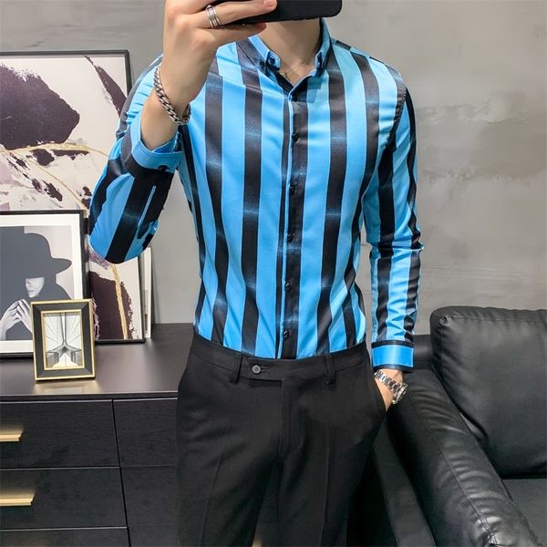 Korean 2021 New Working of Men Plaid Shirt in Form Long Sleeve All the Simple Match Printed Blouse Thin Men's A82A, Black;brown
Korean 2021 New Working of Men Plaid Shirt in Form Long Sleeve All the Simple Match Printed Blouse Thin Men's A82A, Black;brown