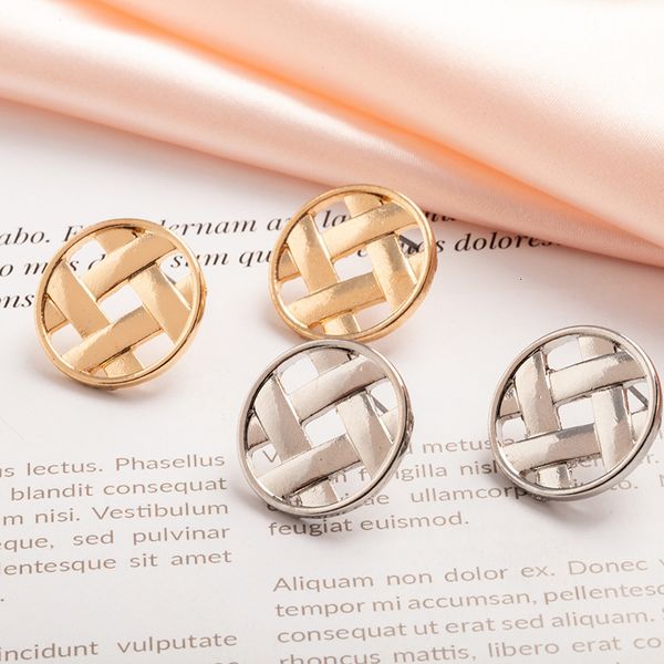 wind metal woven earrings women's fashion geometric rattan simple trend personalized women, Golden
wind metal woven earrings women's fashion geometric rattan simple trend personalized women, Golden