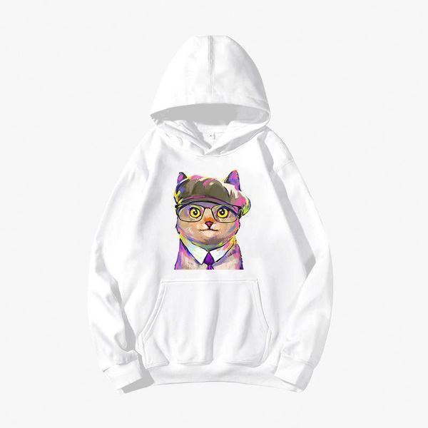 women's hoodies & sweatshirts cat cartoon print hoodie women loose casual long sleeve pullover streetwear sweatshirt fashion spring wi, Black
women's hoodies & sweatshirts cat cartoon print hoodie women loose casual long sleeve pullover streetwear sweatshirt fashion spring wi, Black
