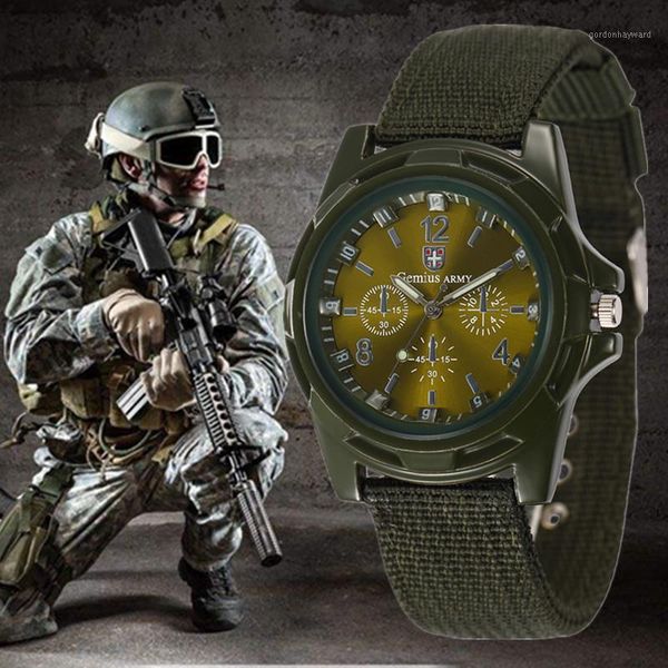 wristwatches 2021 men's nylon band sports watch gemius army clock quartz men military casual relogio masculino erkek saat, Slivery;brown
wristwatches 2021 men's nylon band sports watch gemius army clock quartz men military casual relogio masculino erkek saat, Slivery;brown