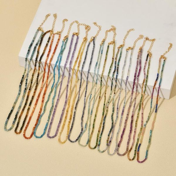 pendant necklaces zmzy multicolor cute choker faceted beads necklace natural stones filled collier femme women boho statement jewelry, Silver
pendant necklaces zmzy multicolor cute choker faceted beads necklace natural stones filled collier femme women boho statement jewelry, Silver