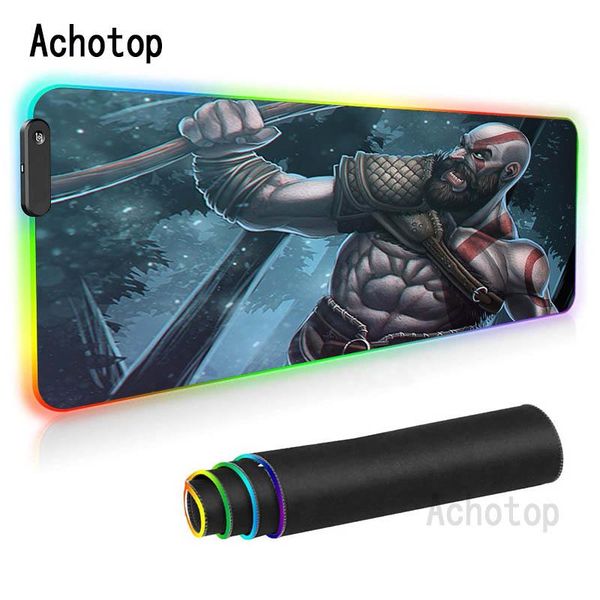 mouse pads & wrist rests god of war kratos game gaming pad rgb waterproof soft mat natural rubber gamer computer lapkeyboard with backli
mouse pads & wrist rests god of war kratos game gaming pad rgb waterproof soft mat natural rubber gamer computer lapkeyboard with backli