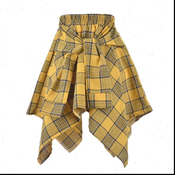 candy colors summer skirts for women college plaid printed irregular skirts students fake shirt mini skirt 2021 dk6028, Black
candy colors summer skirts for women college plaid printed irregular skirts students fake shirt mini skirt 2021 dk6028, Black
