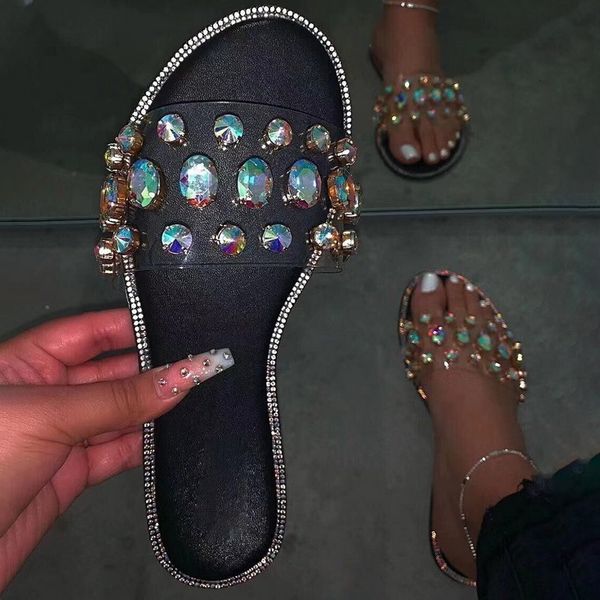 shoes gemstone sandals women slides wild diamonds slippers chanclas mujer 2021, Black
shoes gemstone sandals women slides wild diamonds slippers chanclas mujer 2021, Black