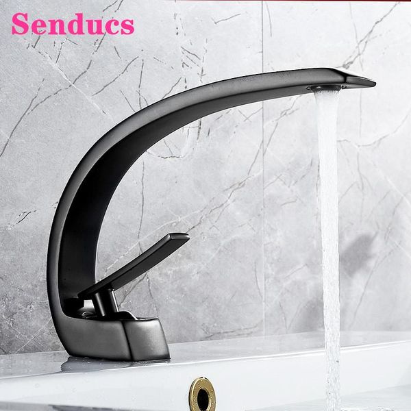 bathroom sink faucets mixer tap senducs matte black basin faucet single handle cold water creative
bathroom sink faucets mixer tap senducs matte black basin faucet single handle cold water creative