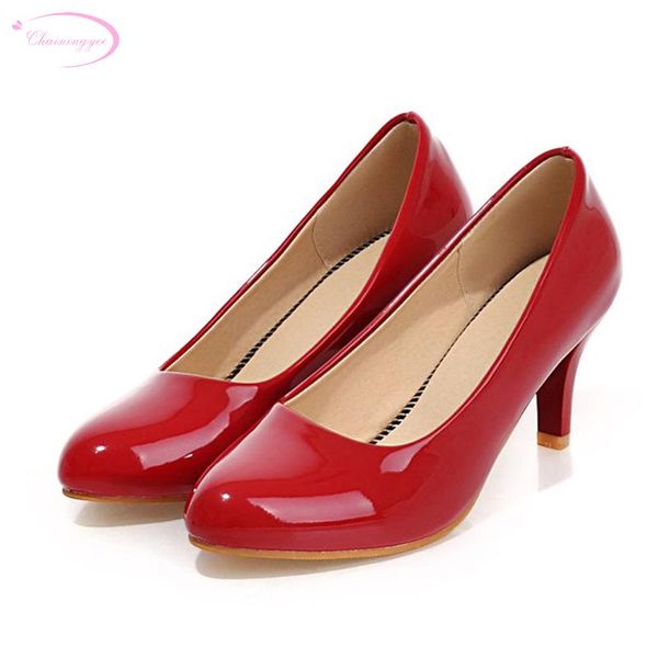 dress shoes chainingyee leisure style pointed toe pumps fashion paint slip black red white apricot high-heeled women's big size
dress shoes chainingyee leisure style pointed toe pumps fashion paint slip black red white apricot high-heeled women's big size