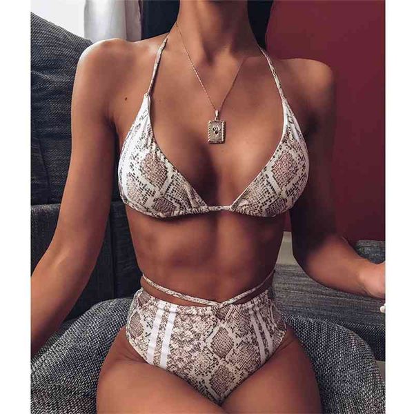 women's swimwear snakeskin style two pieces women bodysuit high-waist bikini set swimsuit push up beachwear halter bandage, White;black
women's swimwear snakeskin style two pieces women bodysuit high-waist bikini set swimsuit push up beachwear halter bandage, White;black