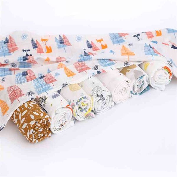 120x110cm baby blankets born swaddle wrap cotton infant muslin diaper cloth blanket towel 210908
120x110cm baby blankets born swaddle wrap cotton infant muslin diaper cloth blanket towel 210908