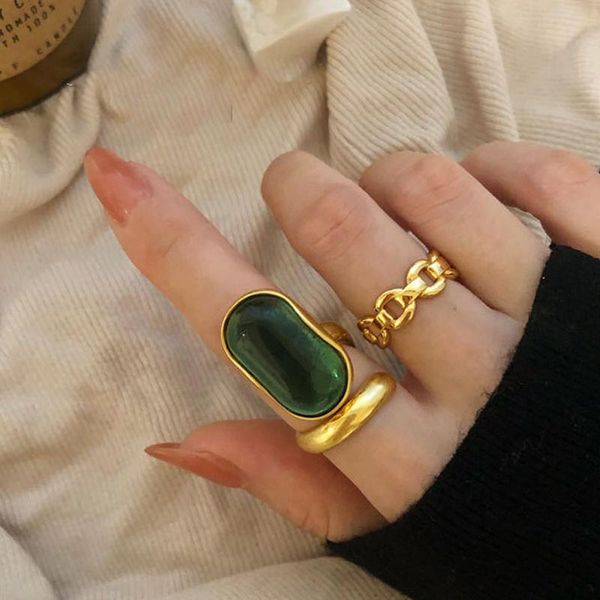 wedding rings aesthetic crystal for women fashion designer green stone france vintage party bride adjustable jewelry gift, Slivery;golden
wedding rings aesthetic crystal for women fashion designer green stone france vintage party bride adjustable jewelry gift, Slivery;golden