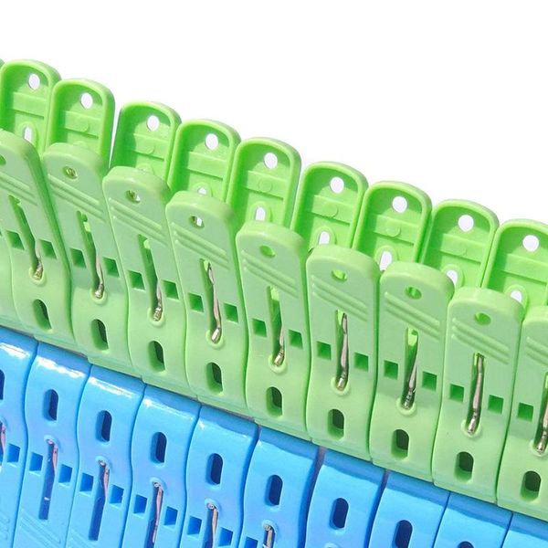 clothing & wardrobe storage 24pcs/set clothes pegs strong windproof laundry clothespins plastic clip hangers for underwear socks drying moun
clothing & wardrobe storage 24pcs/set clothes pegs strong windproof laundry clothespins plastic clip hangers for underwear socks drying moun