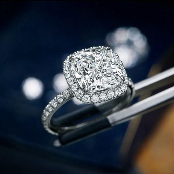 cluster rings choucong promise ring cushion cut 3ct diamond cz 925 sterling silver engagement wedding band for women party jewelry, Golden;silver
cluster rings choucong promise ring cushion cut 3ct diamond cz 925 sterling silver engagement wedding band for women party jewelry, Golden;silver