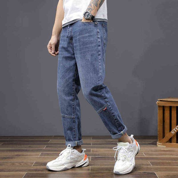 men's jeans fashion spring jeans men's brand 2021 personalized splicing youth fashion piece denim pants, Blue
men's jeans fashion spring jeans men's brand 2021 personalized splicing youth fashion piece denim pants, Blue