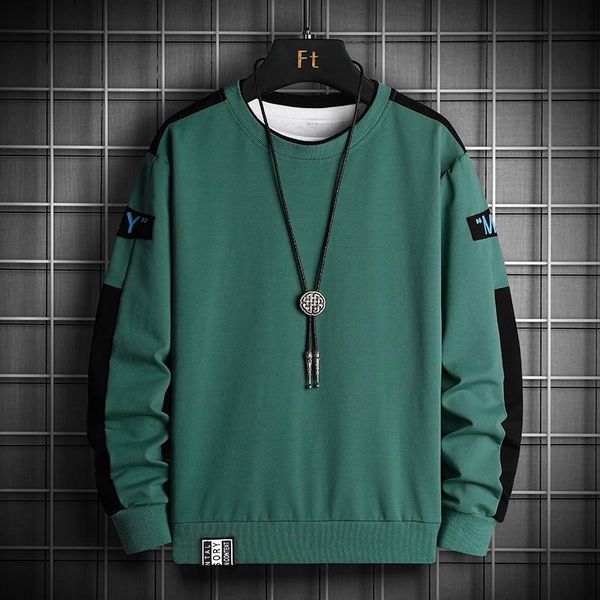 men's hoodies & sweatshirts mens casual man multi color o-neck fashion long sleeve male loose patchwork streetwear pullover 2021, Black
men's hoodies & sweatshirts mens casual man multi color o-neck fashion long sleeve male loose patchwork streetwear pullover 2021, Black