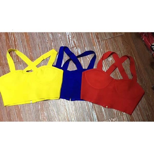 quality yellow red rayon trecho squeezed band short fbe2, White