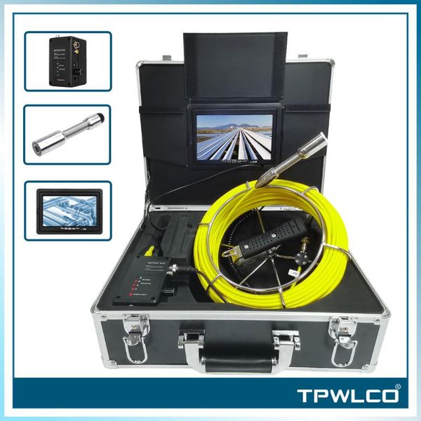cameras 7 inch monitor sewer pipe inspection video camera, 8gb card dvr function ip68 drain pipeline industrial endoscope 20-50m
cameras 7 inch monitor sewer pipe inspection video camera, 8gb card dvr function ip68 drain pipeline industrial endoscope 20-50m