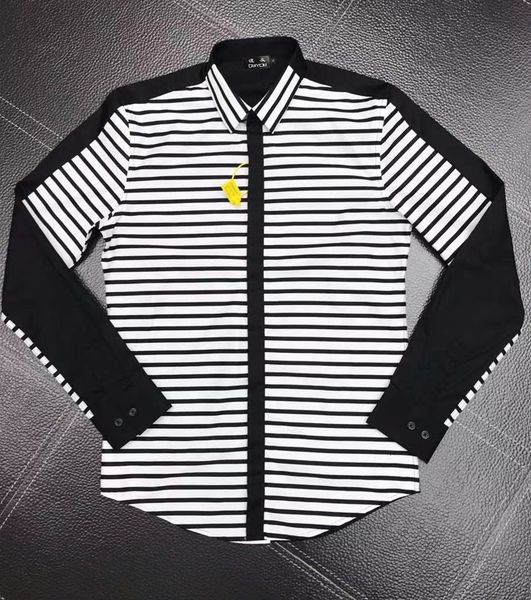2021 new algodo com listras horizontais preto e branco estampado estilo fino camisa de manga comprida masculina | 219109584 6rpn, White;black
2021 new algodo com listras horizontais preto e branco estampado estilo fino camisa de manga comprida masculina | 219109584 6rpn, White;black