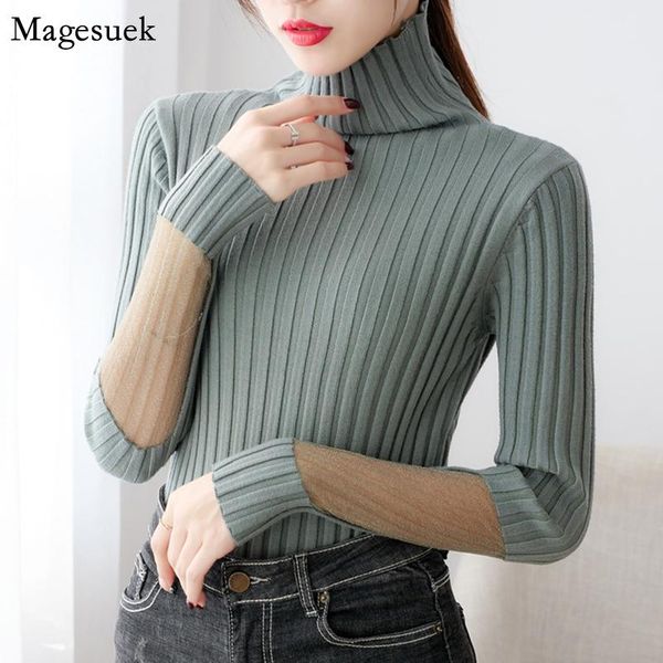 women's sweaters autumn winter thick sweater women knitted ribbed pullover mesh woman casual slim turtleneck jumper 11590, White;black
women's sweaters autumn winter thick sweater women knitted ribbed pullover mesh woman casual slim turtleneck jumper 11590, White;black