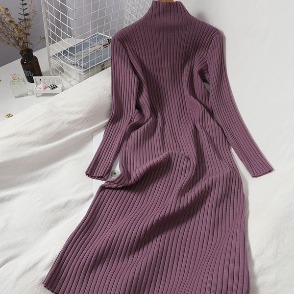 2021 new autumn turtleneck pullover solid color women's korean slim sunken stripe knitted long for women straight 41gz, Black;gray
2021 new autumn turtleneck pullover solid color women's korean slim sunken stripe knitted long for women straight 41gz, Black;gray