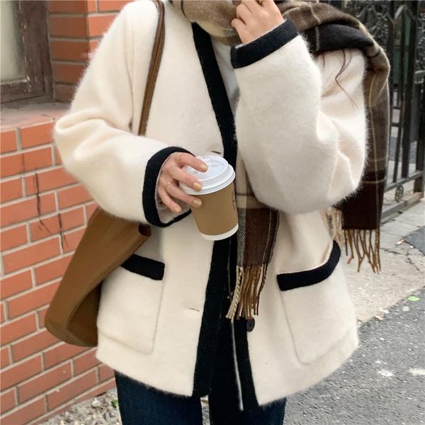 2021 new winter coat womens oversize fashion cashmere wool coats outerwear female short thickening warm woolen overcoat women trench m9gy, Black;brown
2021 new winter coat womens oversize fashion cashmere wool coats outerwear female short thickening warm woolen overcoat women trench m9gy, Black;brown