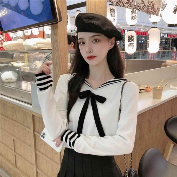 woman femme chandails womens sweaters autumn and winter loose pullover pull hiver, White;black
woman femme chandails womens sweaters autumn and winter loose pullover pull hiver, White;black