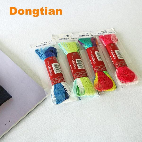 yarn 100% cotton 6 strands daruma gradient color sashiko thread pink green blue series made in japan, Black;white
yarn 100% cotton 6 strands daruma gradient color sashiko thread pink green blue series made in japan, Black;white