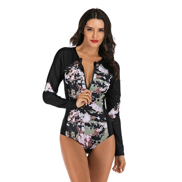 women swimwear spring diving surfing swimming suit quick drying swimsuit bathing suit printed zipper one-piece h
women swimwear spring diving surfing swimming suit quick drying swimsuit bathing suit printed zipper one-piece h