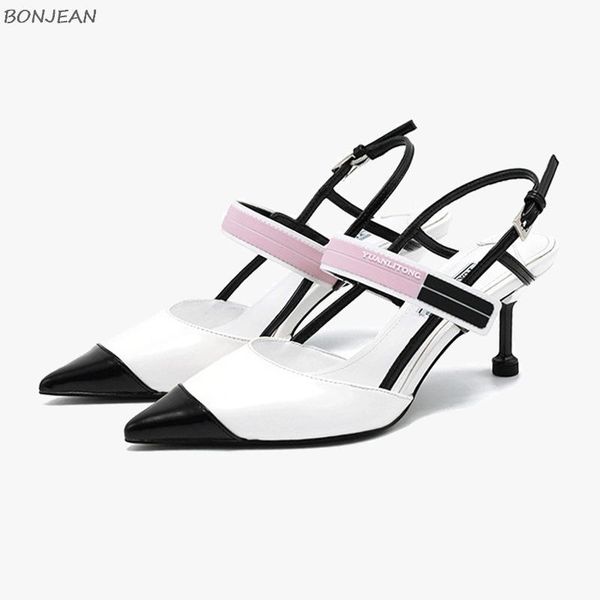 2021 summer new women's sandals fashion mixed color pointed toe buckle strap ladies high heels thin heel women's sandals, Black
2021 summer new women's sandals fashion mixed color pointed toe buckle strap ladies high heels thin heel women's sandals, Black