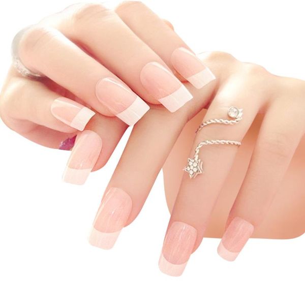 false nails 24pcs french style fake natural color artificial full cover nail tips, Red;gold
false nails 24pcs french style fake natural color artificial full cover nail tips, Red;gold