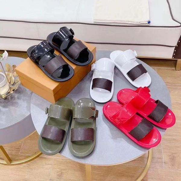 2021-slippers designer slippers leather sandal slides 2 straps with adjusted gold buckles men and women summer flip flops have box size 35-4, Black
2021-slippers designer slippers leather sandal slides 2 straps with adjusted gold buckles men and women summer flip flops have box size 35-4, Black
