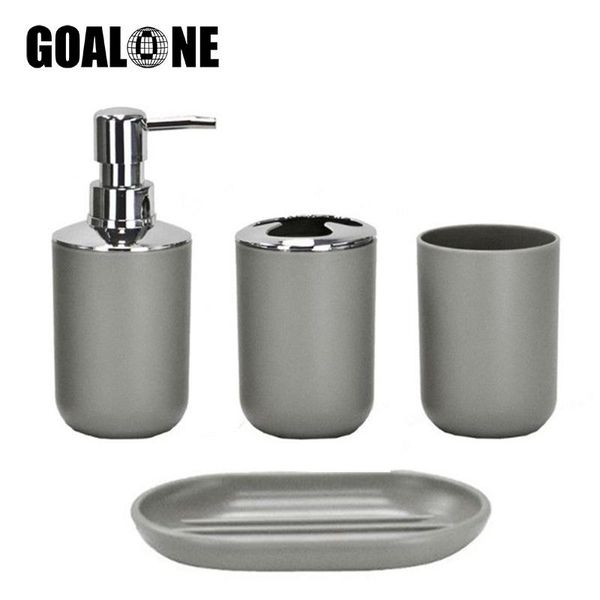 bath accessory set goalone 4pcs bathroom accessories soap dish toothbrush holder dispenser toothpaste cup bamboo sets
bath accessory set goalone 4pcs bathroom accessories soap dish toothbrush holder dispenser toothpaste cup bamboo sets