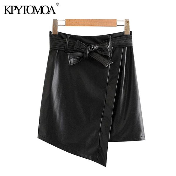 kpytomoa women 2021 fashion with belt faux leather asymmetrical mini skirt vintage high waist side zipper female skirts mujer, Black
kpytomoa women 2021 fashion with belt faux leather asymmetrical mini skirt vintage high waist side zipper female skirts mujer, Black