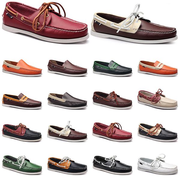 197 womens sneakers sailing shoe mens casual leather shoes black white red green orange brown outdoor trainers size 38-45
197 womens sneakers sailing shoe mens casual leather shoes black white red green orange brown outdoor trainers size 38-45