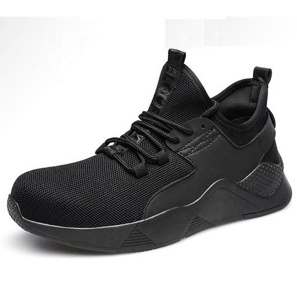 boots safety work shoes for men summer breathable anti-smashing steel toe cap working sneakers, Black
boots safety work shoes for men summer breathable anti-smashing steel toe cap working sneakers, Black